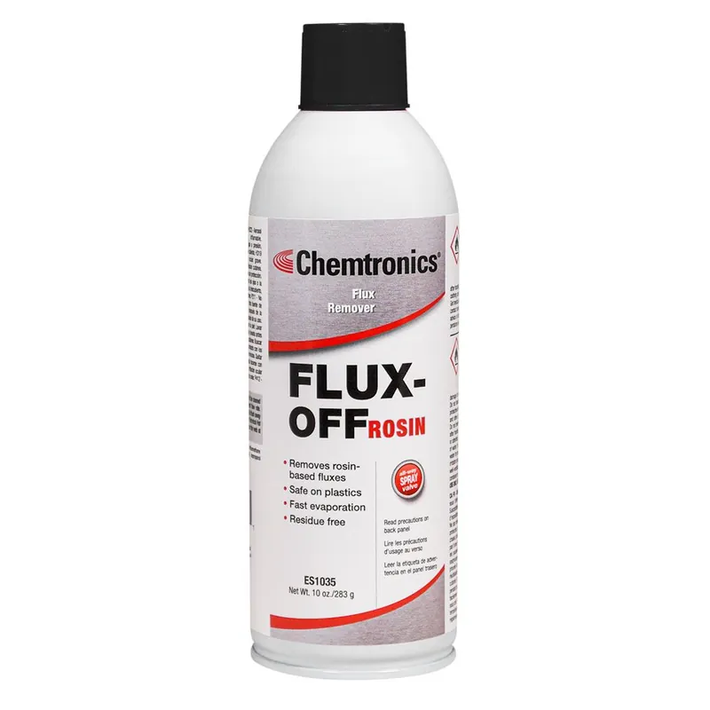 Chemtronics ES1035 Flux-Off Rosin Flux Remover, 10 oz. Can