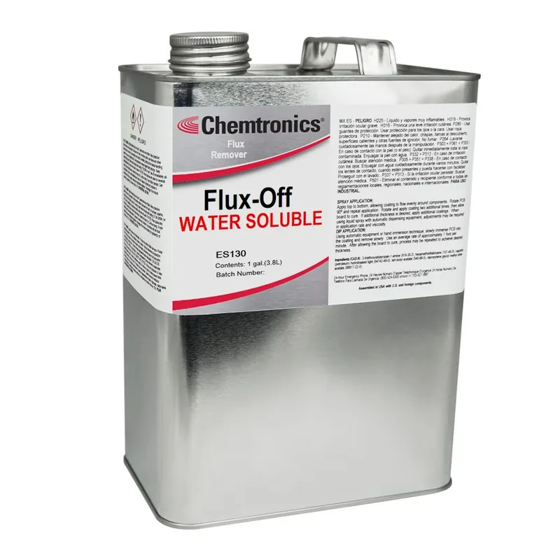 Chemtronics ES130 Flux-Off Water Soluble Flux Remover, 1 Gallon