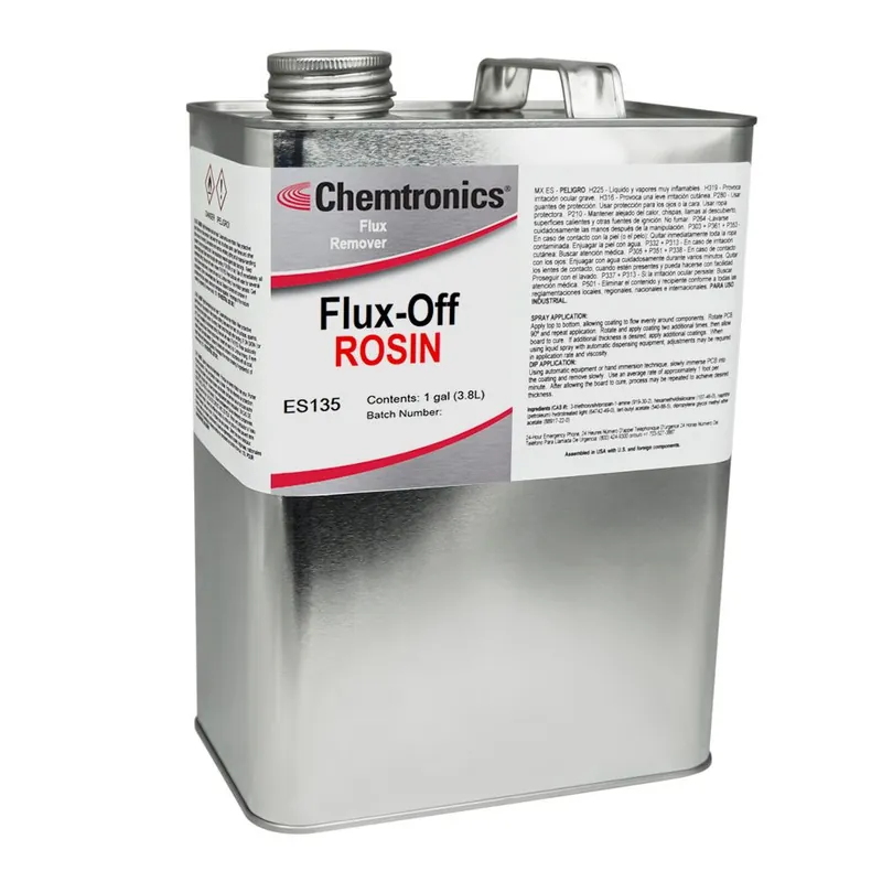Chemtronics ES135 Flux-Off Rosin Flux Remover, 1 Gallon