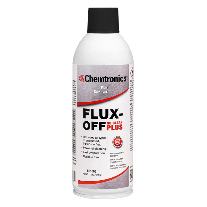 Chemtronics ES1696 Flux-Off No-Clean Plus Flux Remover, 12 oz. Can