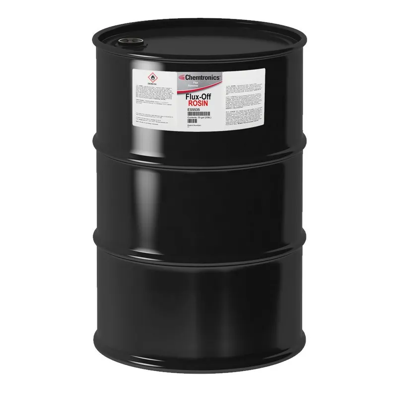 Chemtronics ES5535 Flux-Off Rosin Flux Remover, 55 Gallon Drum