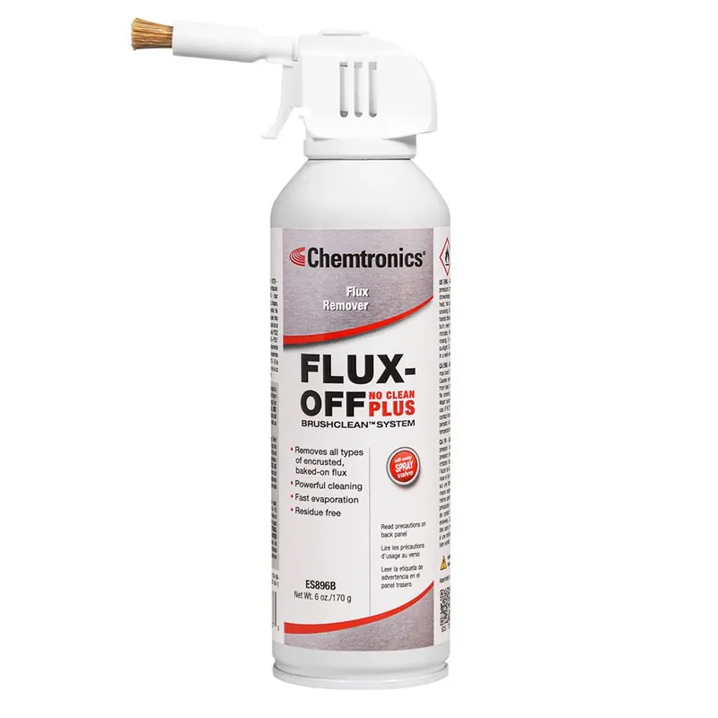 Chemtronics ES896B Flux-Off No-Clean Plus Flux Remover, 6.0 oz. Can