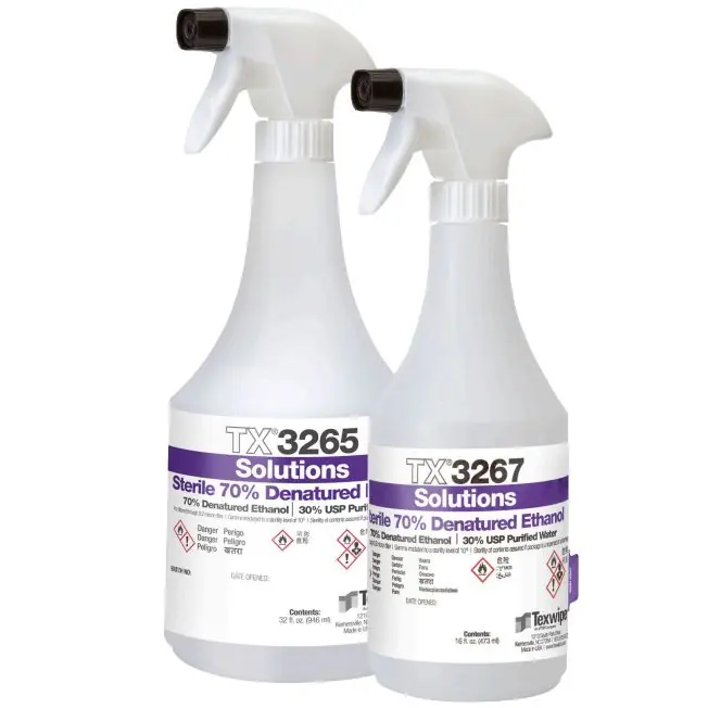 Texwipe 70% USP-Grade Sterile Denatured Ethanol