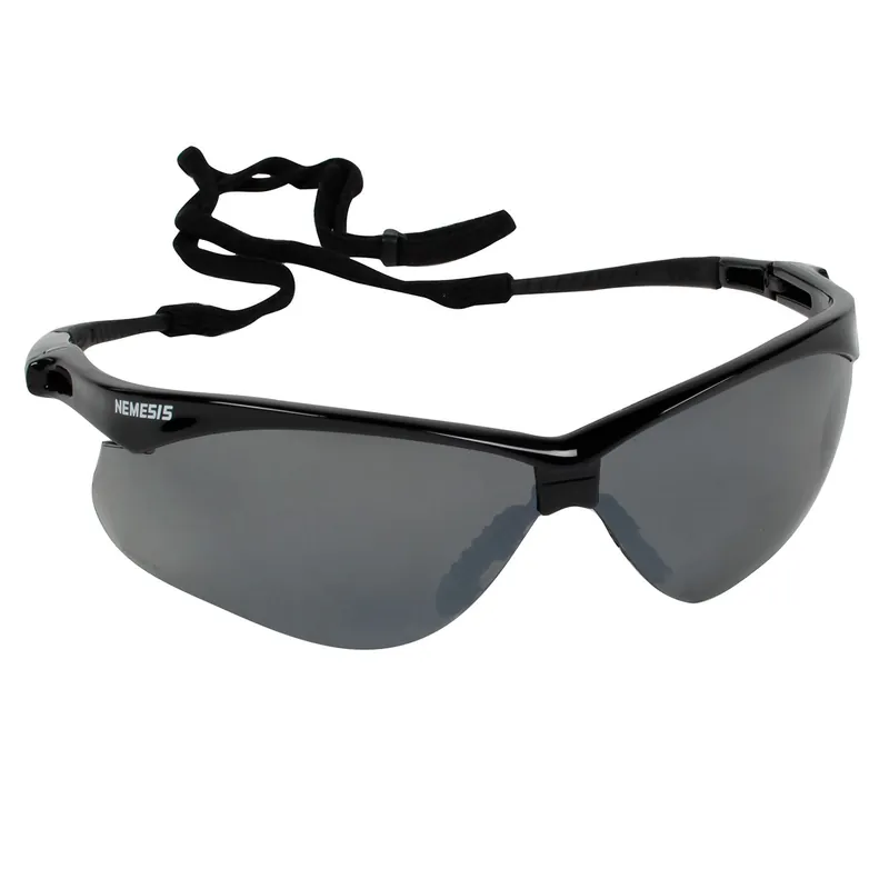 Ansell Nemesis® V30 CSA Safety Glasses with Black Frame & Smoke Mirror Lenses