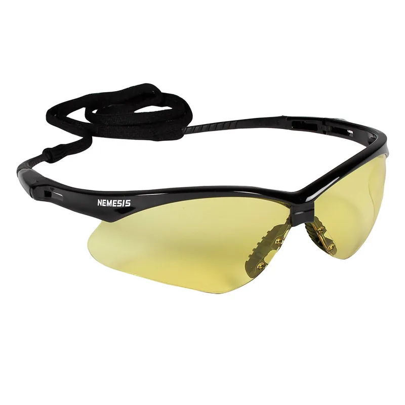Ansell Nemesis® V30 Safety Glasses with Black Frame & Amber Lenses