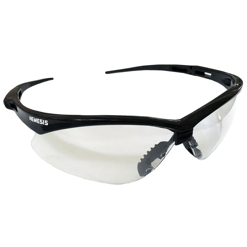 Ansell Nemesis® V30 Safety Glasses with Black Frame & Clear Anti-Fog Lenses