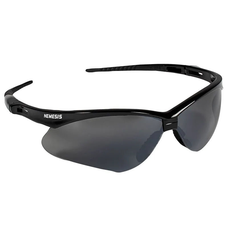Ansell Nemesis® V30 Safety Glasses with Black Frame & Smoke Mirror Lenses