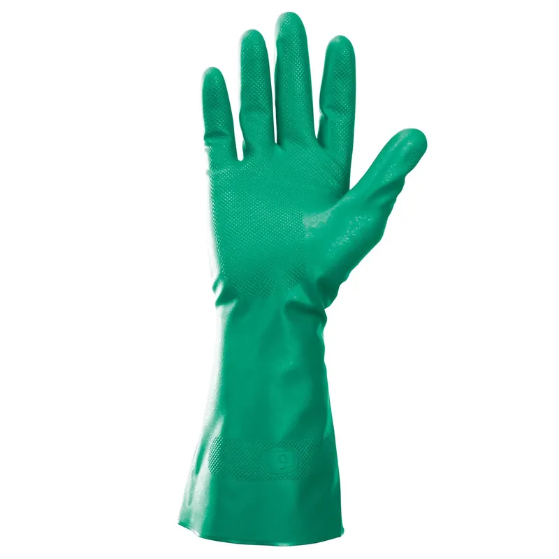 Kimberly Clark Jackson Safety® G80 15 Mil Nitrile Chemical-Resistant Gloves, Green, 13"