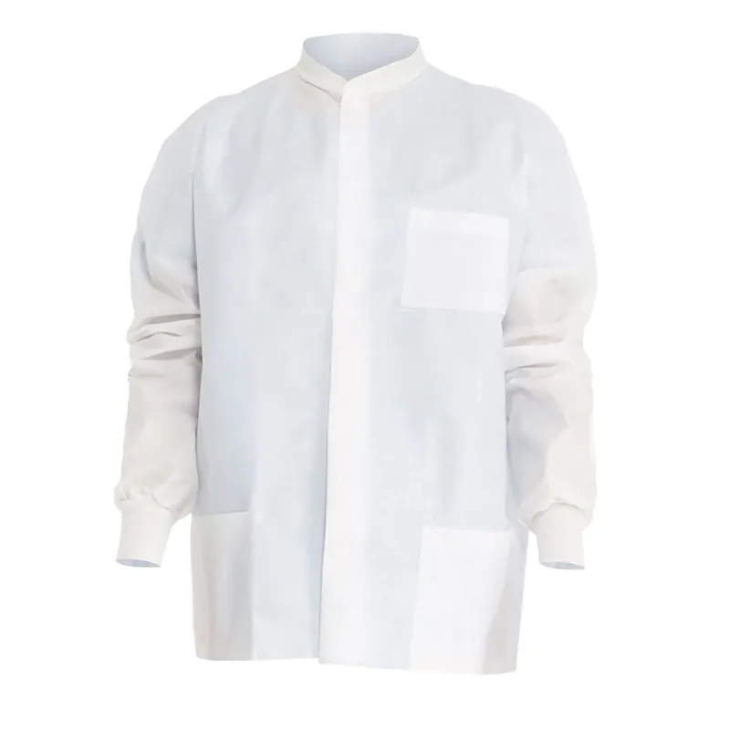 Kimtech™ A8 Certified Disposable Lab Coats with Extra Protection & 3 Pockets, White