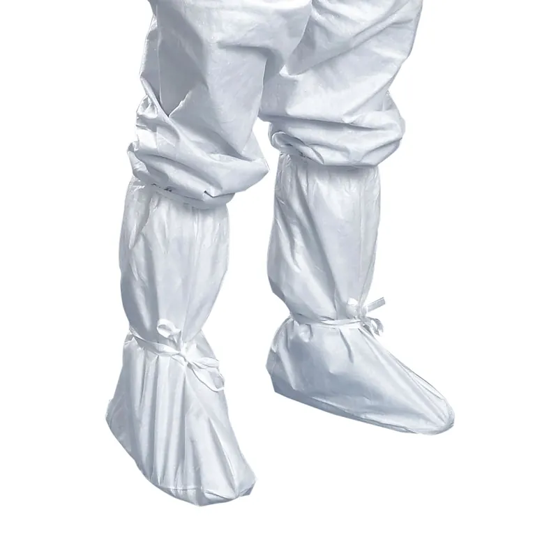 Kimtech™ A5 Disposable Cleanroom Boots with Vinyl Soles, White