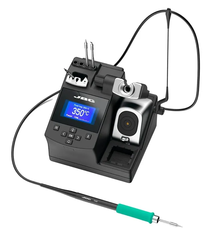 JBC CD-1BQF Soldering Station, Compact ESD-Safe Digital Precision