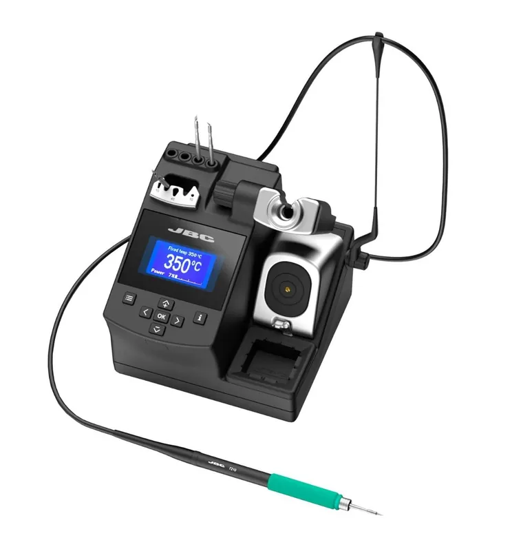 JBC CD-1SQF Soldering Station, Compact ESD-Safe Digital Precision