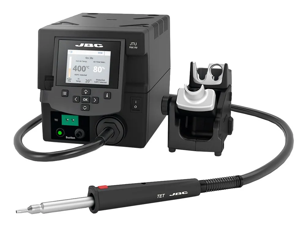 JBC TESE-1QB Premium ESD-Safe Digital Precision Hot Air Rework Station
