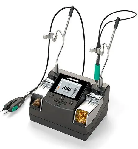 JBC NASE-1C Nano Solder Station, Premium ESD-Safe Digital 2-Port