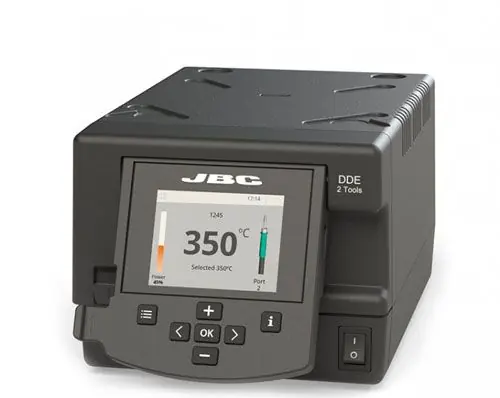 JBC Tools DDE-1C 2-Tool Digital Control Unit, ESD-Safe