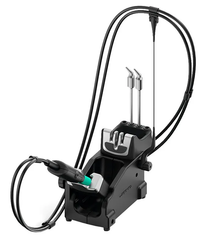 JBC HDT-SF ESD-Safe Tool Stand with Cable Collector & Holder for Heavy-Duty Thermal Tweezers