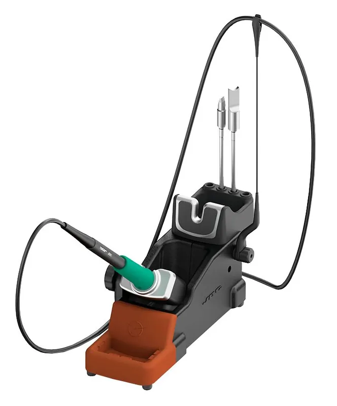 JBC HD-SF ESD-Safe Tool Stand with Cable Collector for Heavy-Duty Soldering Irons