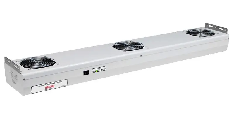SCS 770113 Ion Pro™ Steady-State 3-Fan Overhead Ionizing Blower, 120V