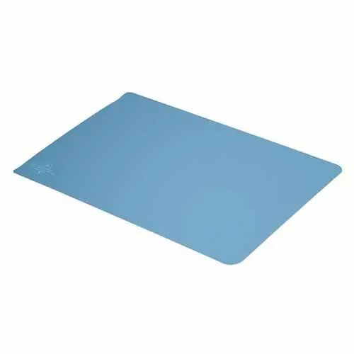 SCS 770096 R3 Rubber Tray Liner, Light Blue, 16" x 24"