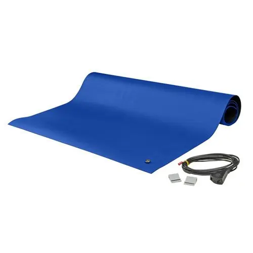 SCS 8900 Series Smooth Dual-Layer Rubber Workstation Mat