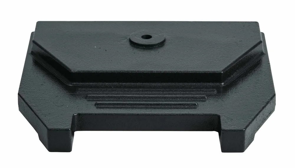 OC White 11458-B Black Heavy Cast Iron Weighted Base for Accu-Lite™ Magnifiers
