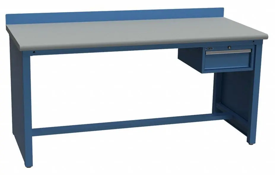 Lista XSTB101-60PT 30" x 60" Technical Bench with Laminate Work Surface & Hanging Drawer