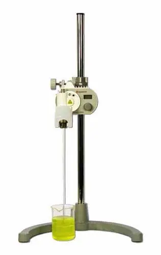 Yamato LT-400AA 125V Lab Stirrer with Stirring Shaft & 4-Blade, 60mm Propeller, 10-300 rpm