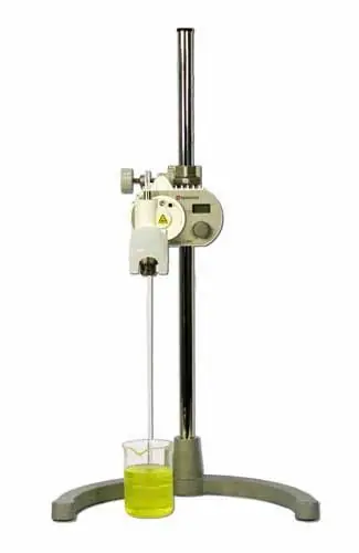 Yamato LT-400CA 125V Lab Stirrer with Stirring Shaft & 4-Blade, 60mm Propeller, 25-1200 rpm