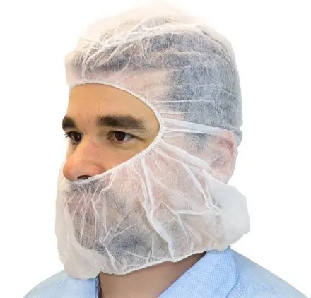 CleanPro® Bouffant Hood, White, Universal Fit (Case of 1,000)