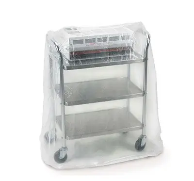 Medegen 48-07 Equipment & Cart Dust Cover, Clear, 0.9mil, 38" x 48" x 26"