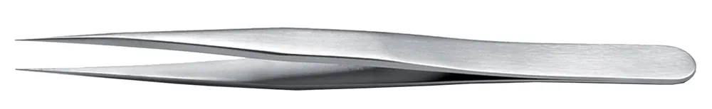 Ideal Tek 3-SA-0-ITU High Precision Medical-Grade Stainless Steel Tweezer with Straight, Fine, Very Sharp, Pointed Tips