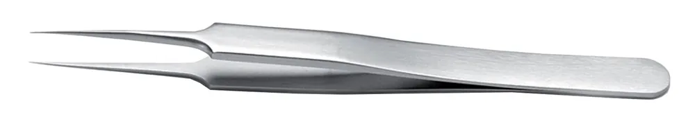 Ideal Tek 5-SA-0-ITU High Precision Medical-Grade Stainless Steel Tweezer with Straight, Sharp, Very Fine, Pointed Tips