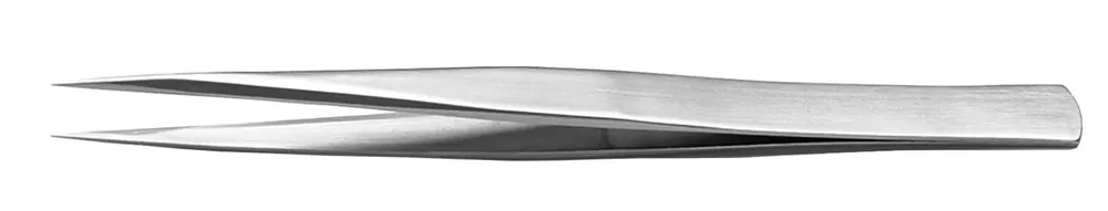 Ideal Tek AA-SA-B-ITE Medical-Grade Stainless Steel Boley Tweezer with Straight, Fine, Sharp, Pointed Tips
