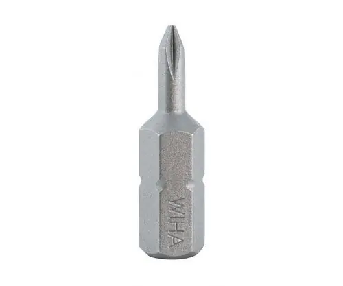 Wiha Phillips Insert Bits, 25mm OAL