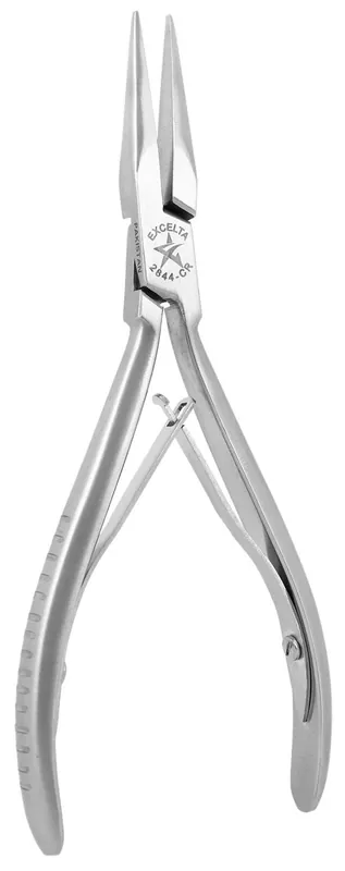 Excelta 2844-CR ★★ Cleanroom-Safe Medium Chain Nose Stainless Steel Pliers, 5.75" OAL