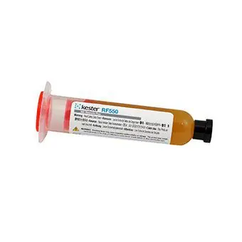 Kester 70-4001-0003 RF550 Halogen-Free No-Clean Rework Flux, 30g Syringe
