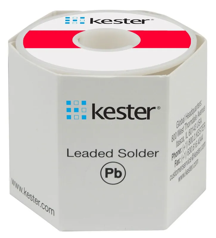 Kester Sn63/Pb37 Water Soluble 3.3% 331 Flux Core Solder Wire