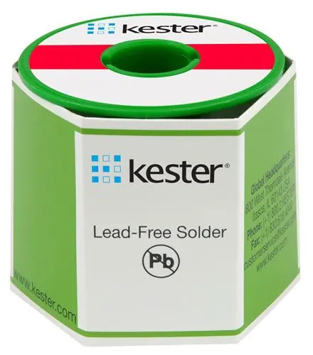 Kester SAC305 Lead-Free Water Soluble 331 Flux Core Solder Wire