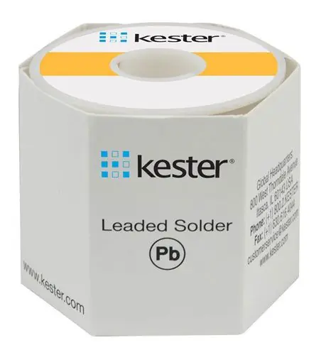 Kester Sn63/Pb37 Activated Rosin 3.3% 44 Flux Core Solder Wire