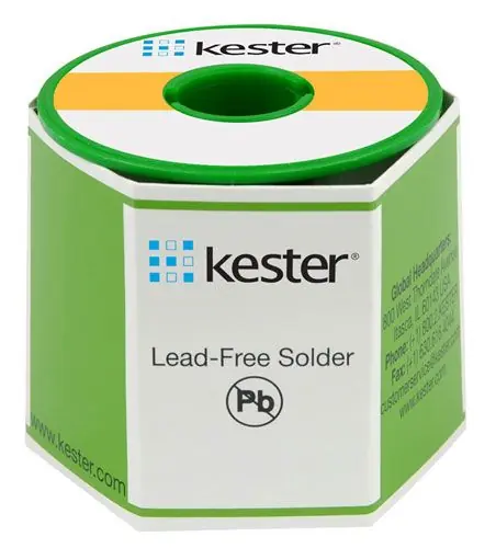 Kester SAC305 Lead-Free Rosin 48 Flux Core Solder Wire
