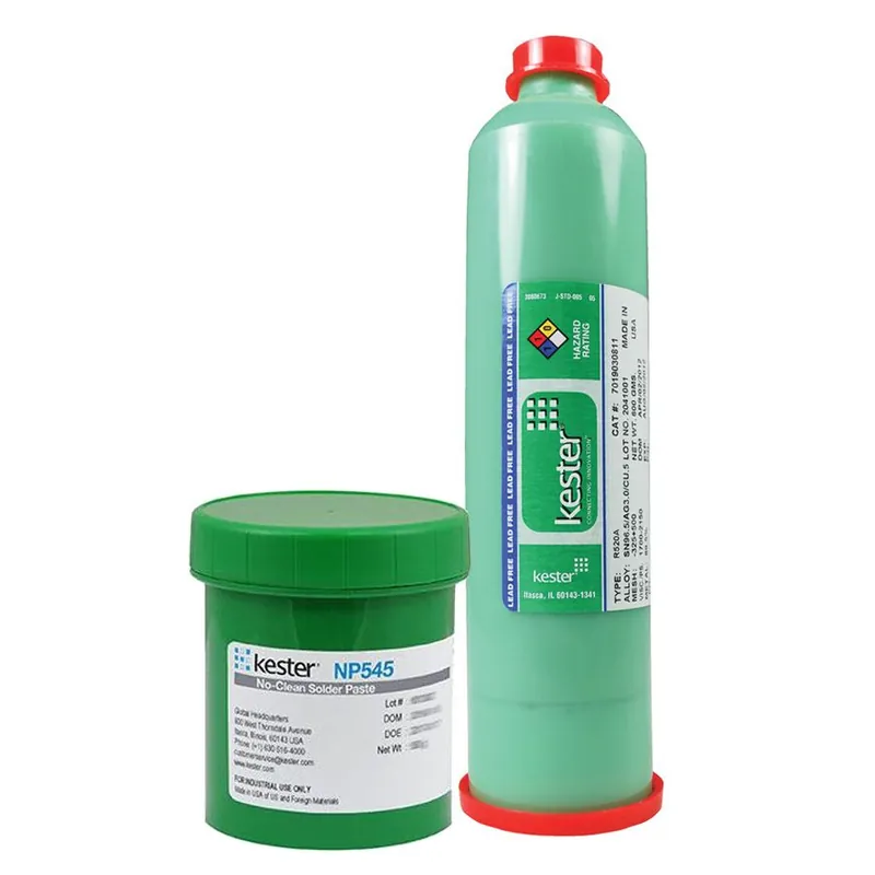Kester SAC305 Sn96.5/Ag3.0/Cu0.5 Lead-Free, Halogen-Free No-Clean Solder Paste