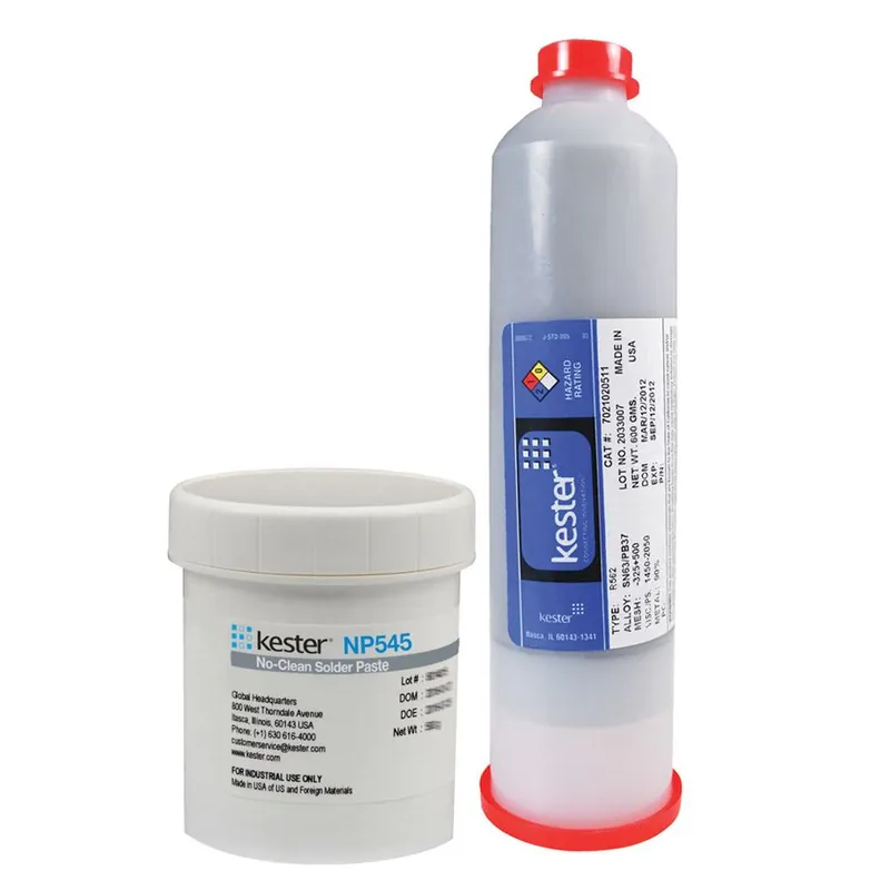 Kester Sn63/Pb37 Halogen-Free No-Clean Solder Paste