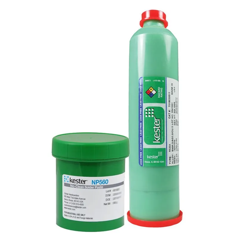 Kester SAC305 Sn96.5/Ag3.0/Cu0.5 Lead-Free, Halogen-Free No-Clean Solder Paste