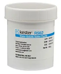 Kester Sn62/Pb36/Ag2 Water Soluble Solder Paste