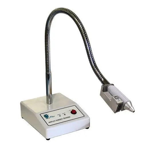 Transforming Technologies IN4000PE Ptec™ AirFLEX Ionizing Nozzle with Flexible Neck & Photoelectric Eye, 100/240V