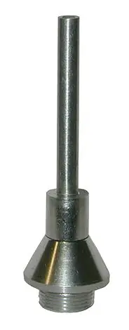 Transforming Technologies N0040 15° Angled Output Long Range Nozzle Sprayer with 2" Extension Tube for IN3425 Ionizing Air Nozzles