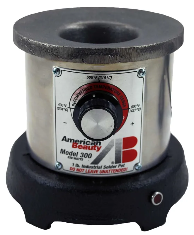 American Beauty 300 Lead-Free Solder Pot, 1.0 Ib. Capacity