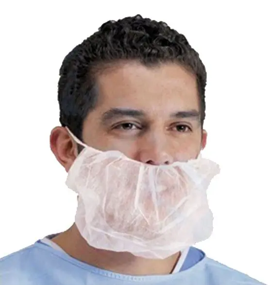 CleanPro® Non-Woven Beard Covers, 10 GSM (Case of 1,000)