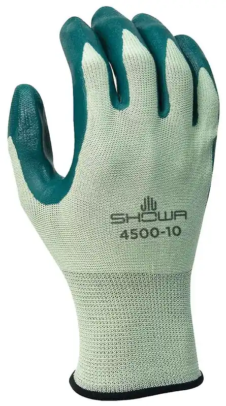 Showa 4500 Nitrile Palm Coated General Purpose Nylon Gloves