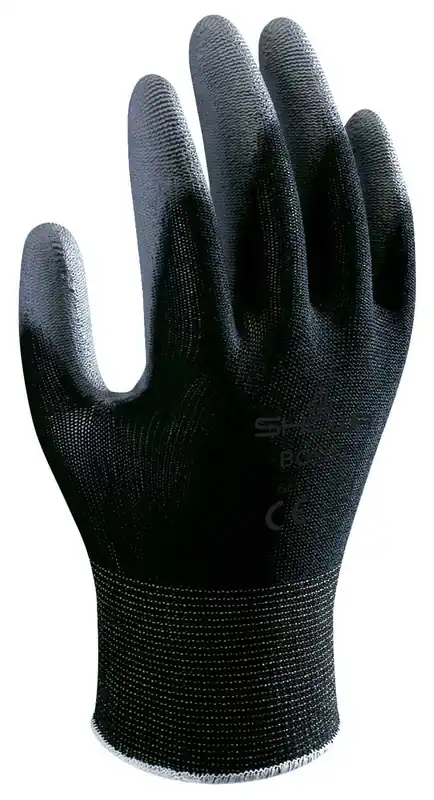 Showa BO500B Polyurethane Palm Coated 13-Gauge General Purpose Nylon Gloves
